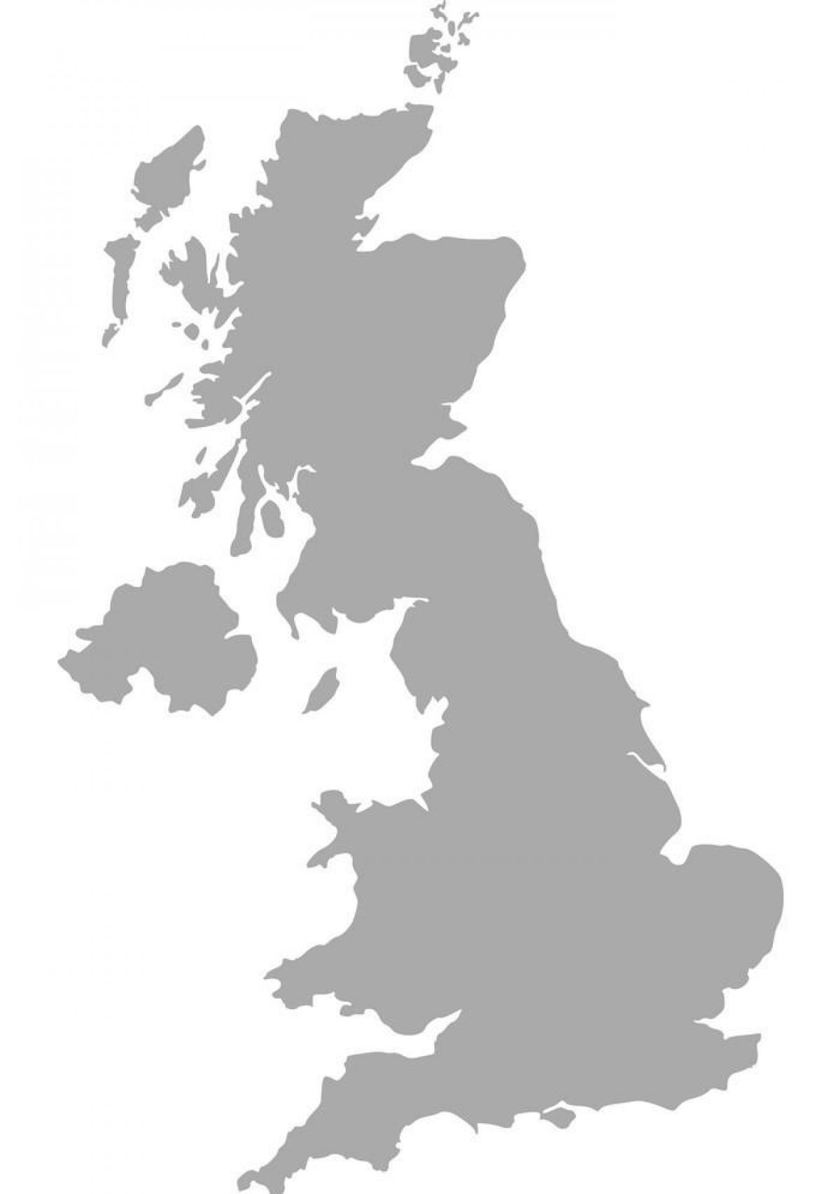 خريطة متجه المملكة المتحدة (المملكة المتحدة)